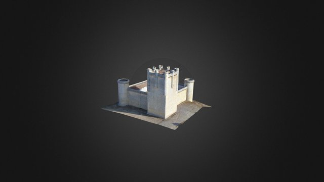 Castillo de Torrelobaton 3D Model