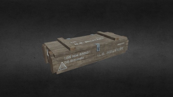 WeaponsCrate 3D Model