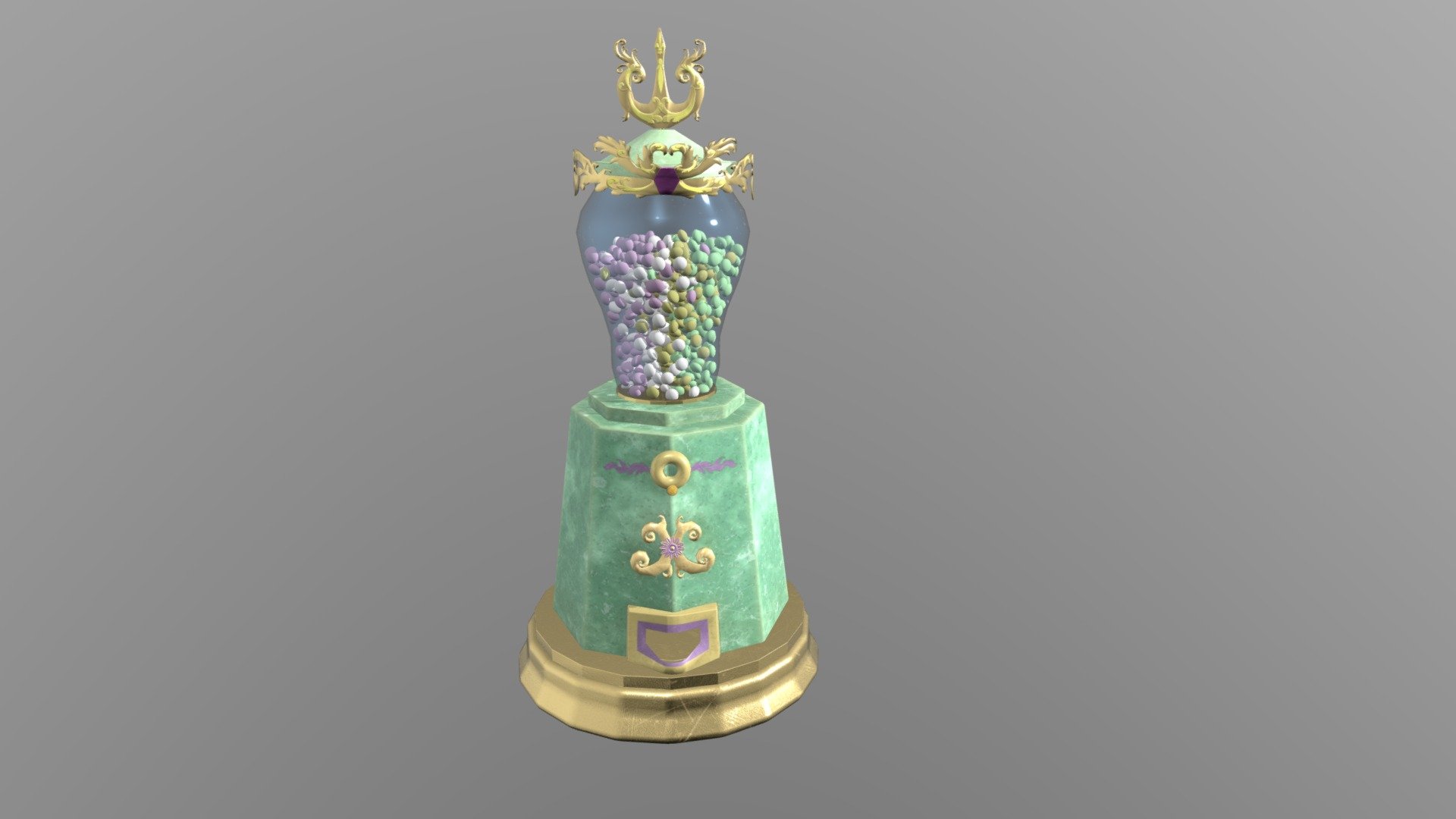 Animated Gumball Machine