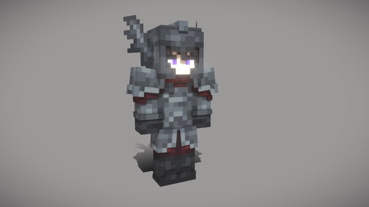 Targaryen knight armor | Minecraft model 3D Model