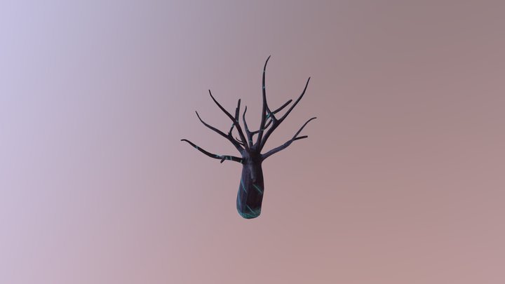 Tree Enviro Textured 3D Model