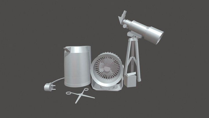 blockout 3D Model