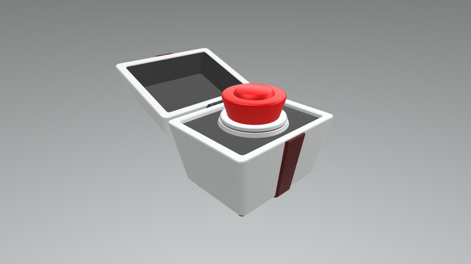 Red Button - Download Free 3D model by forest (@forestgibson1) [0bcbe94 ...