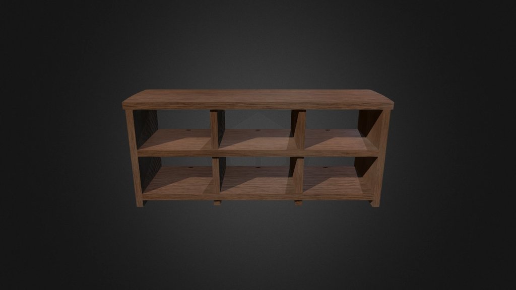Oak AV Cabinet - 3D model by villageoak [0bcc424] - Sketchfab