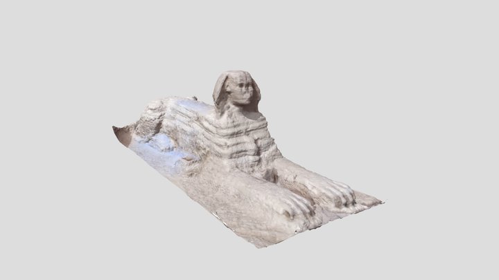 Sphinx Crowdsourced Scann 3D Model
