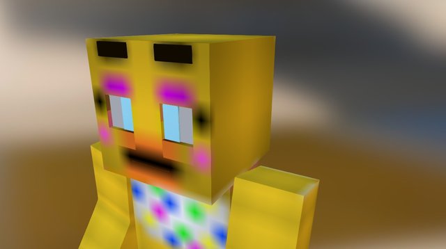 Chica 3D Model