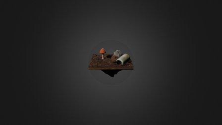 Earth Piece 3D Model
