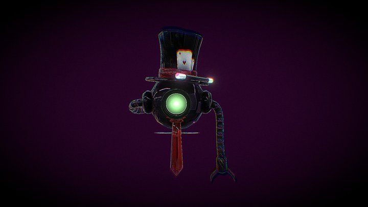 Mr. Robert Darkie 3D Model