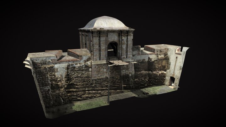 Puerta - Castillo San Lorenzo el Real de Chagres 3D Model