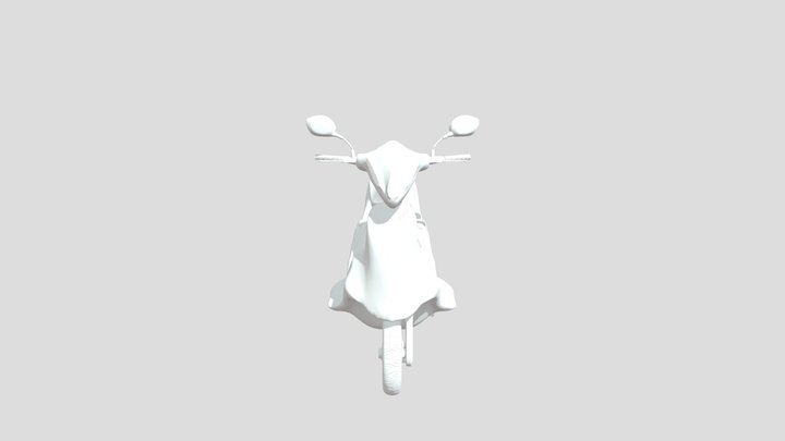Электроскутер Агнела 3D Model