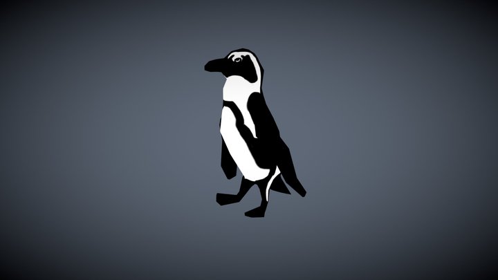 Dancing Penguin 3D Model