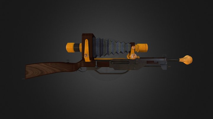 Camera gun WIP 3D Model