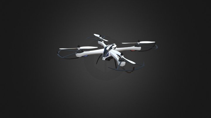 Drone JJRC Tarantula X 6 3D Model