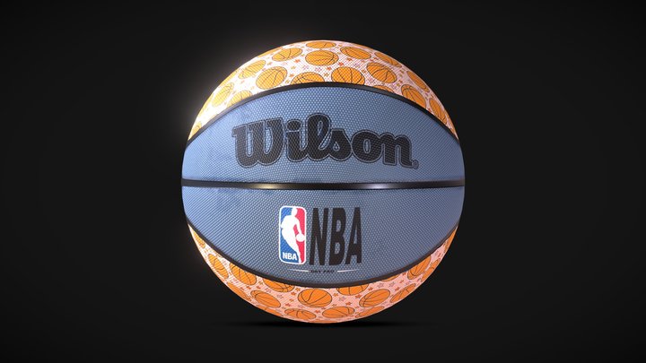 Wilson Basketball 3D Model