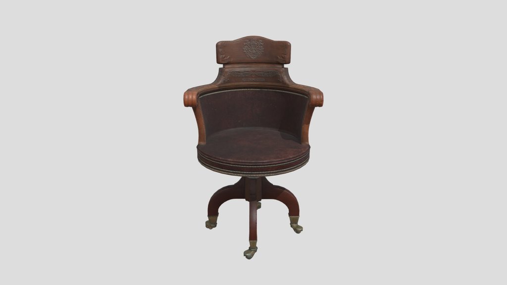 Early 1900s Executive Swivel Chair