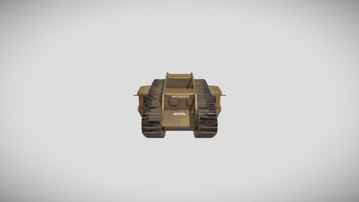 Tank Model Work Experiece 3D Model