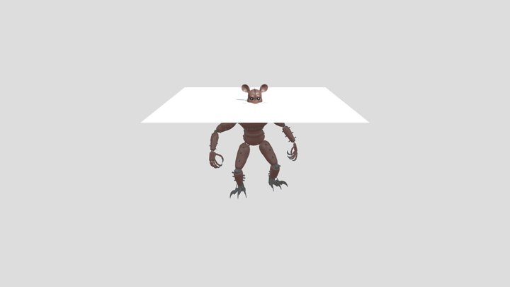 FNAC_3_ Monster_RAT_V2.6_by_ Andy Purro 3D Model