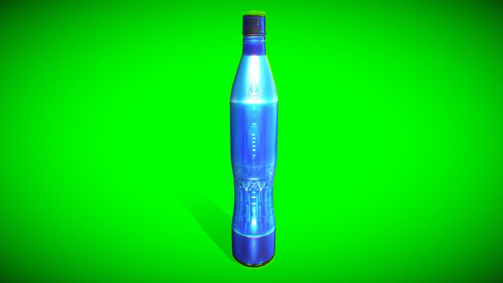 Sparkling Water Bottle – Free 3D Model STL