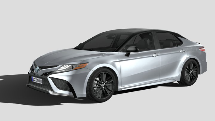 Toyota Camry XSE 2021 3D Model