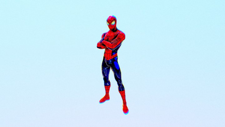 spider-man-fortnite-chapter-2-season-1-bp-skin 3D Model