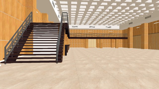 IUB CAFETERIA Modeled By Anik Amin 3D Model