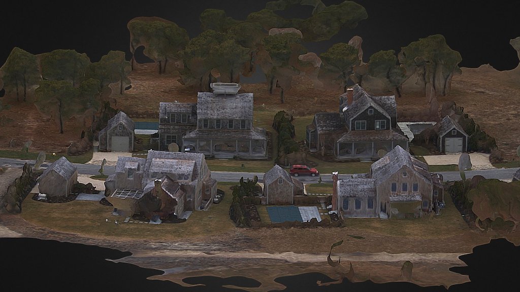Miacomet Preserve Simplified 3d Mesh