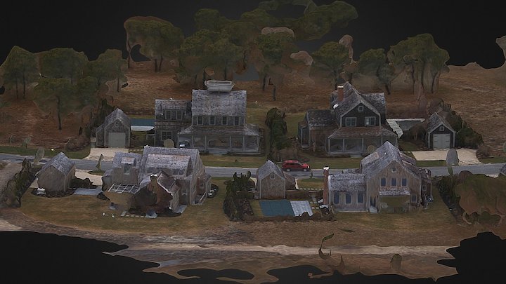 Miacomet Preserve Simplified 3d Mesh 3D Model