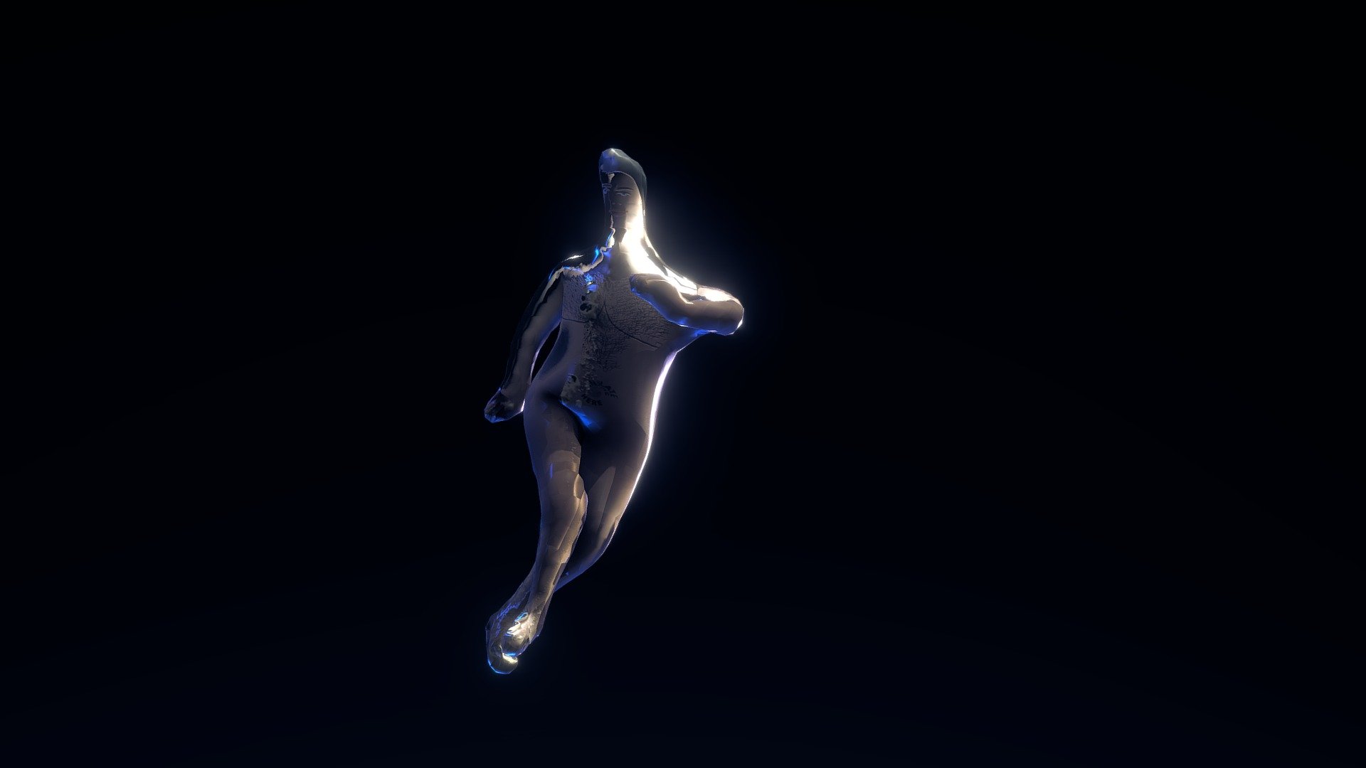 Scaniverse Naked Physique - Hip Hop Dancing