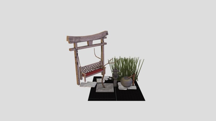 1GGP04E_AlyssaValcorza_5Props 3D Model