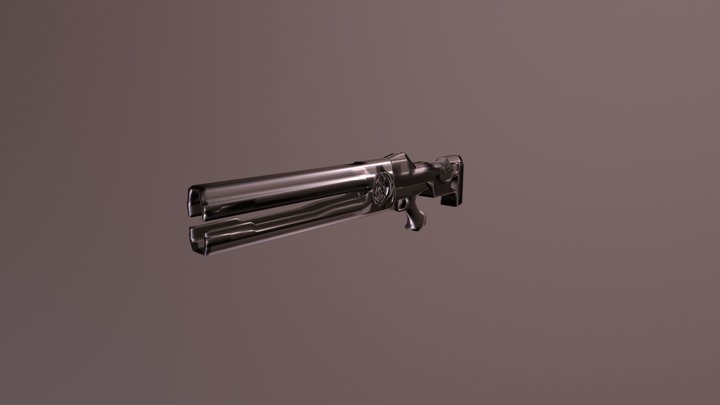 Railgun V1 (Rough Draft) 3D Model