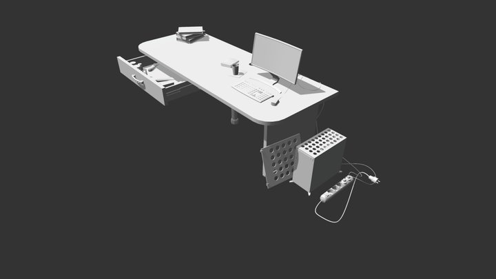 Home Work FBX 3D Model