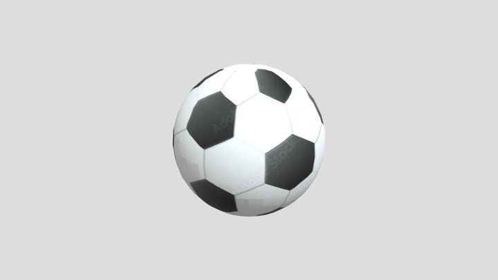 football model 3D Model