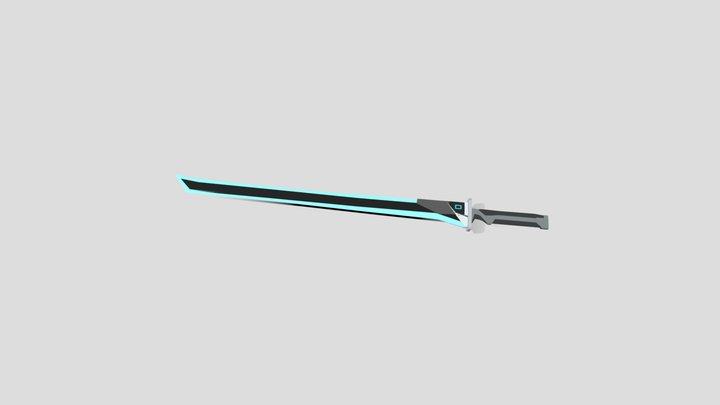 科幻刀 3D Model