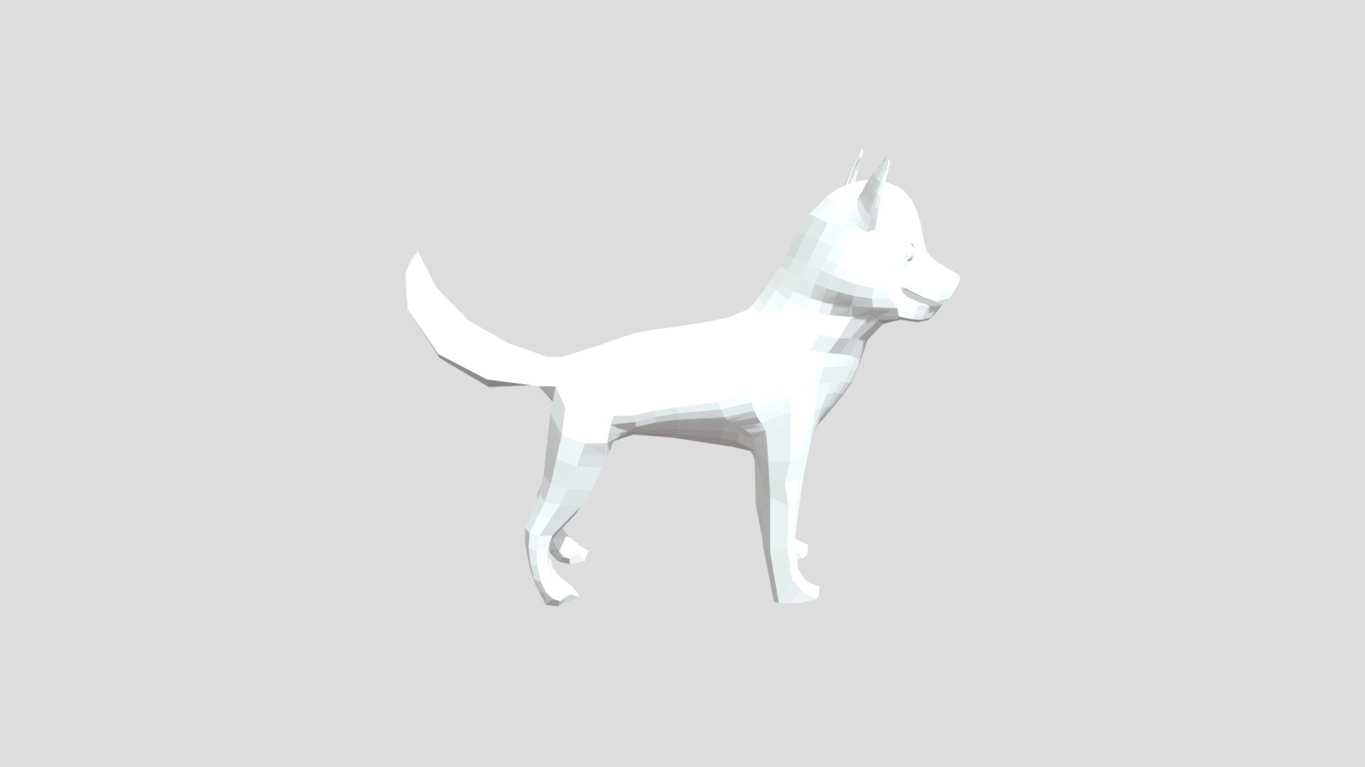 CGCookie Modelling Course: Exercise 2 (Husky)