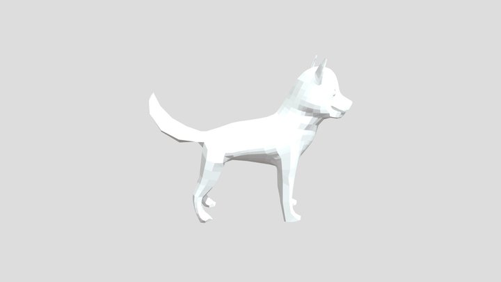 CGCookie Modelling Course: Exercise 2 (Husky) 3D Model