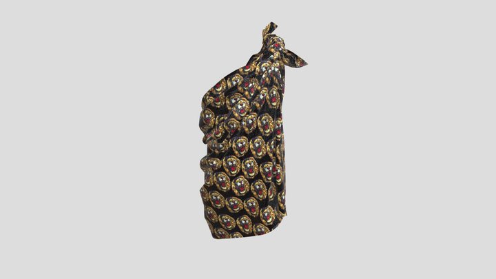 Isi Agu Knotted Wrapper 3D Model