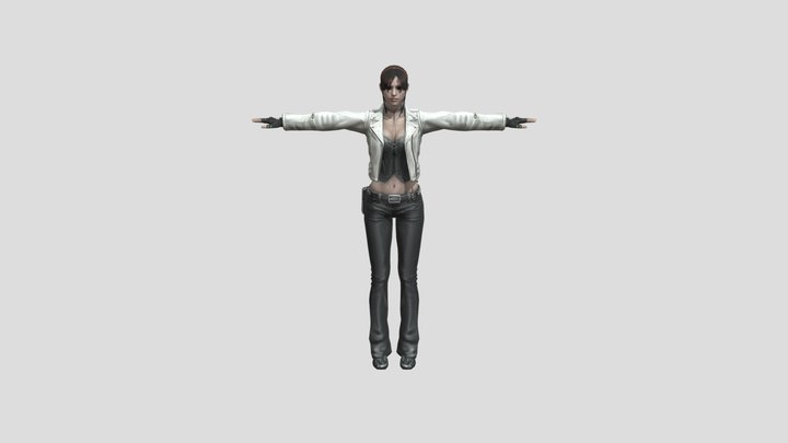 Claire Redfield Biker - The Darkside Chronicles – Modèle 3D gratuit STL