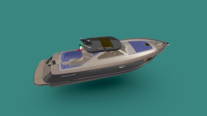 motoryacht 35 3D Model