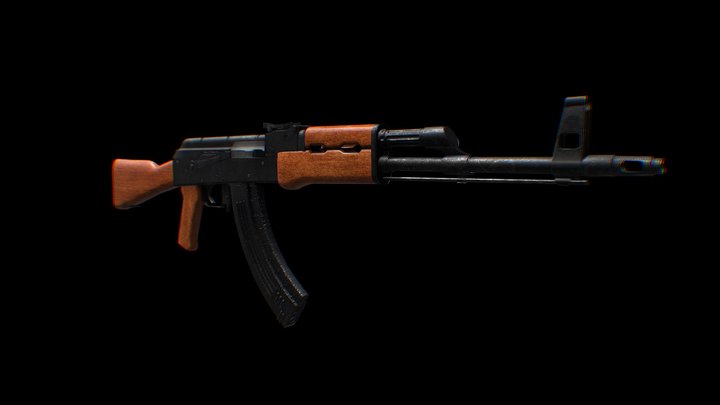 AK-47 3D Model