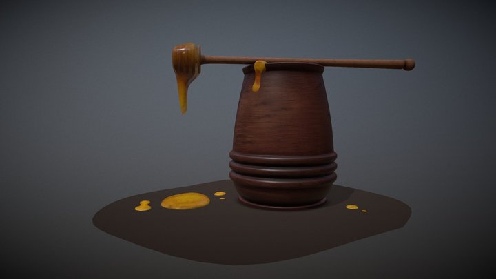Honey 3D Model