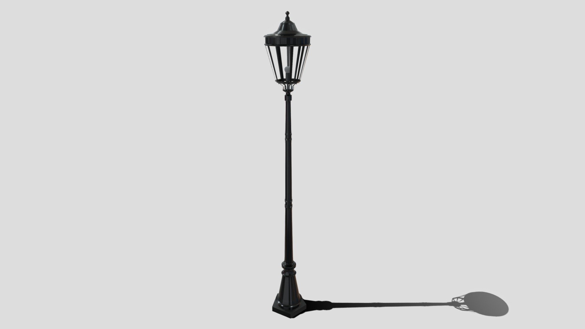 Lamp Post Download Free 3D model by myoshi (myoshi_ua) [0bde6bc