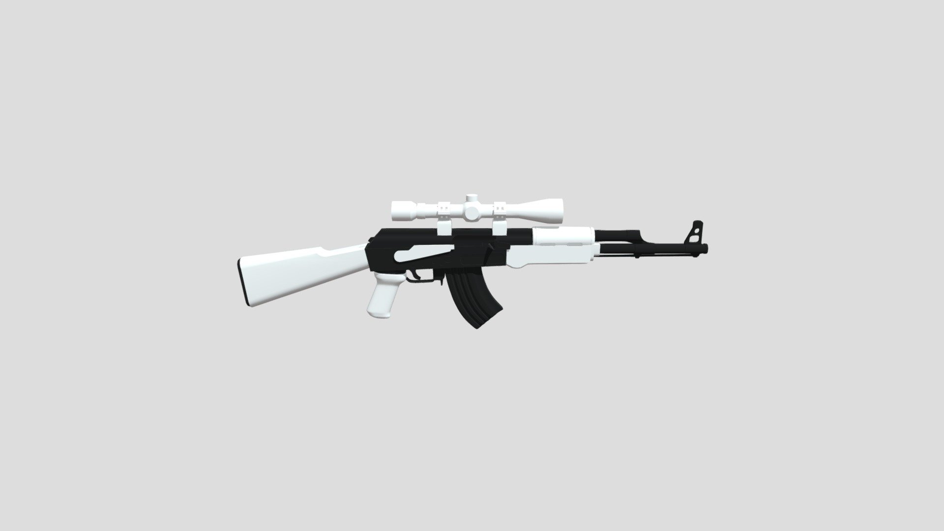 AK-47 With Scope