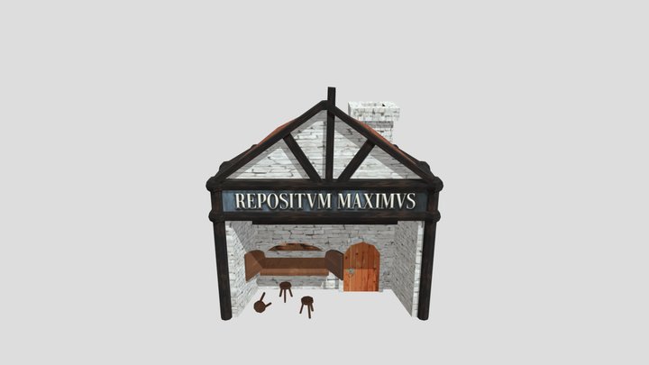 Bâtisse Médiévale - Repositum Maximus 3D Model