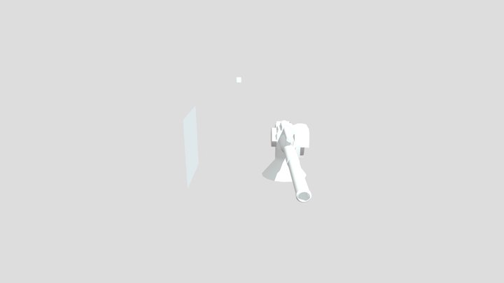 Earth Shaker Cannon work on progress 3D Model