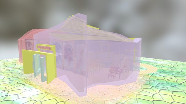 crystal world 3D Model