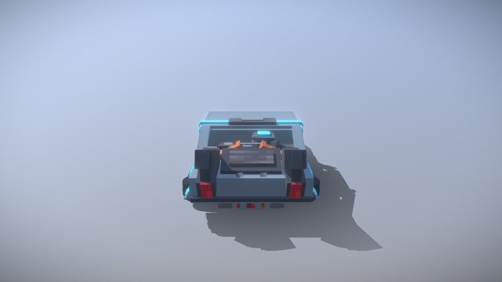 back to the future 3D Model