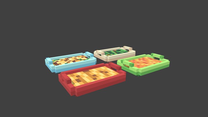 casseroles 3D Model