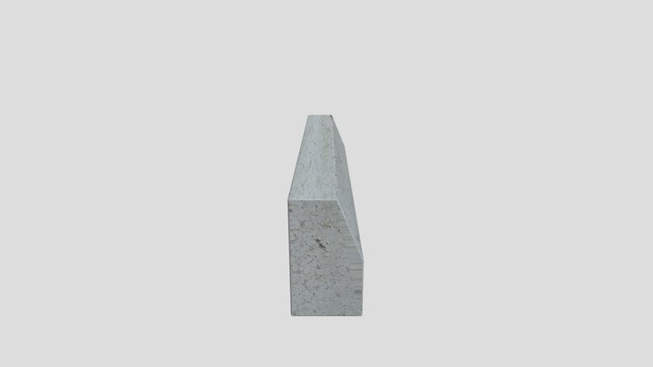 Российский Поребрик / Бордюр 3D Model