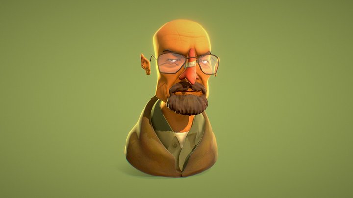 WALTER WHITE 3D Model