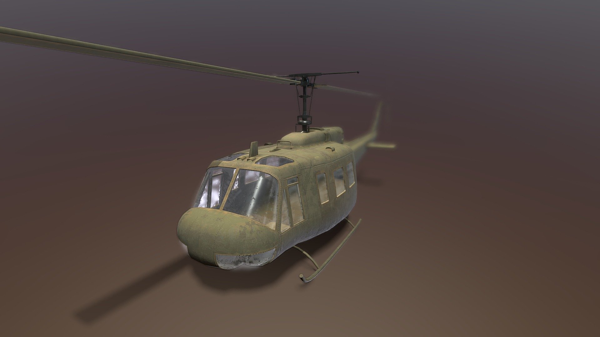 UH-1D Textured